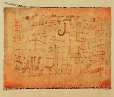 Inscription by Paul Klee